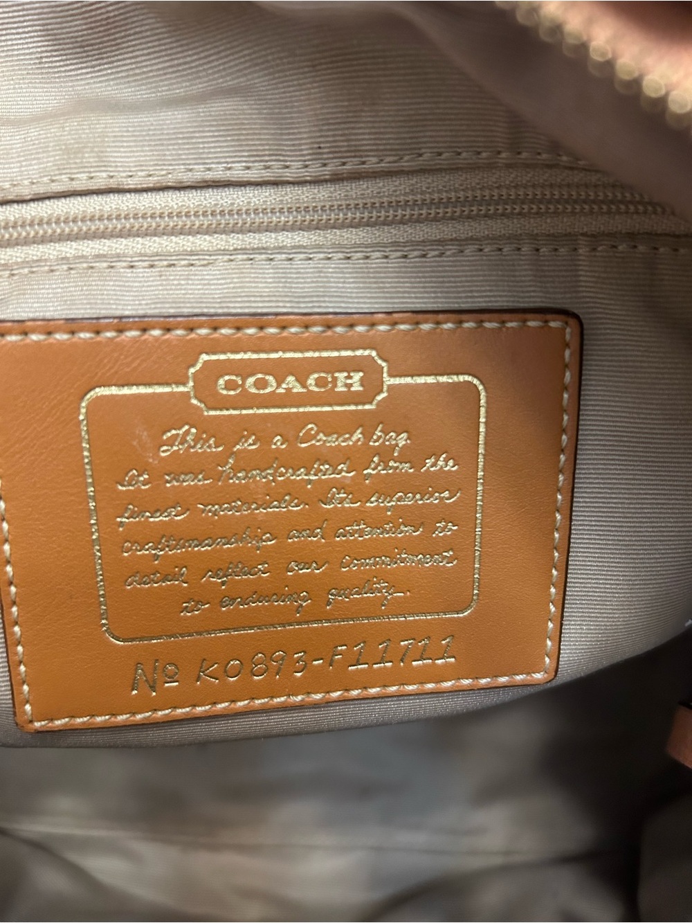 Coach signature patchwork tote bag - Picture 3 of 12